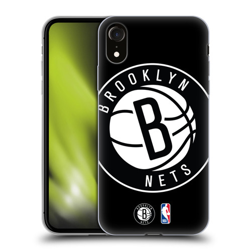 NBA Brooklyn Nets Logo Oversized Soft Gel Case for Apple iPhone XR