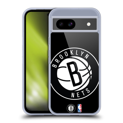 NBA Brooklyn Nets Logo Oversized Soft Gel Case for Google Pixel 8a