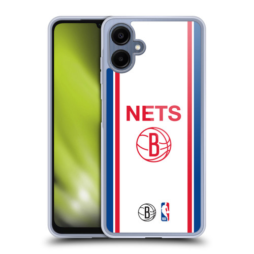 NBA Brooklyn Nets Logo Retro Design Soft Gel Case for Samsung Galaxy A06 4G / 5G