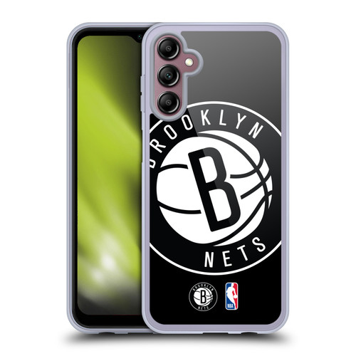 NBA Brooklyn Nets Logo Oversized Soft Gel Case for Samsung Galaxy A14 5G