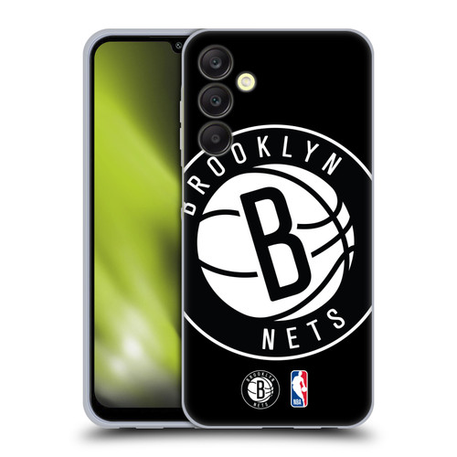 NBA Brooklyn Nets Logo Oversized Soft Gel Case for Samsung Galaxy A25 5G