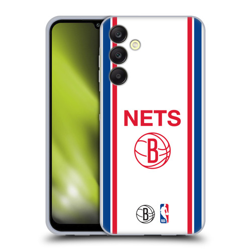 NBA Brooklyn Nets Logo Retro Design Soft Gel Case for Samsung Galaxy A25 5G