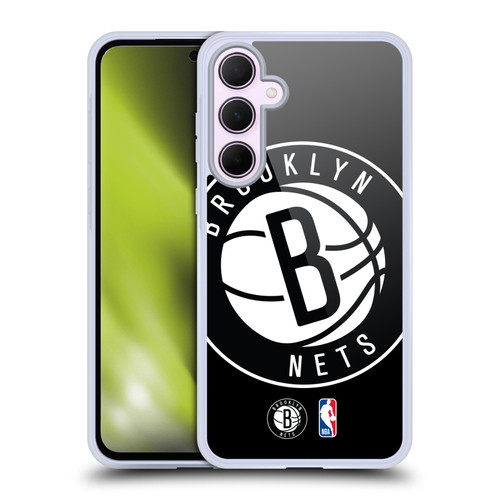 NBA Brooklyn Nets Logo Oversized Soft Gel Case for Samsung Galaxy A35 5G