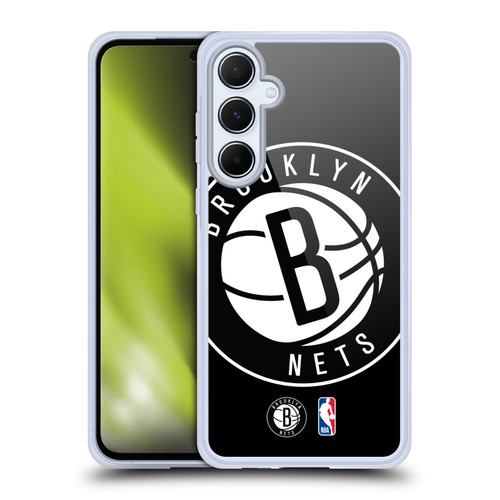 NBA Brooklyn Nets Logo Oversized Soft Gel Case for Samsung Galaxy A55 5G
