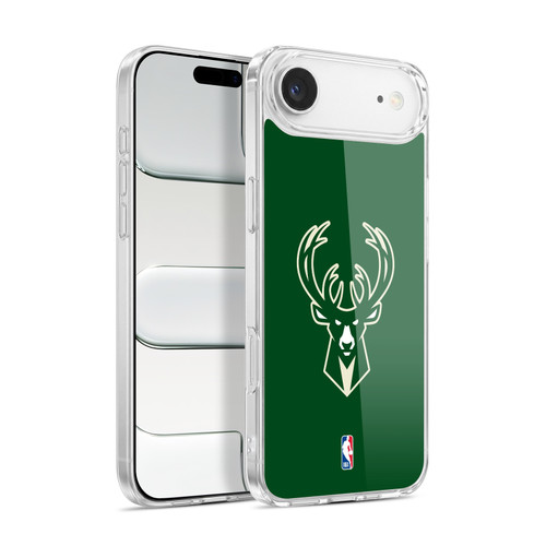 NBA Milwaukee Bucks Logo Green Soft Gel Case for Apple iPhone 17 Air