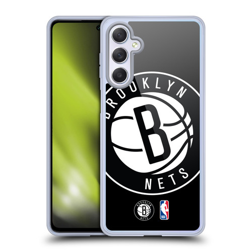 NBA Brooklyn Nets Logo Oversized Soft Gel Case for Samsung Galaxy M54 5G