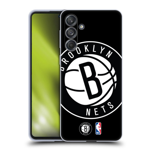 NBA Brooklyn Nets Logo Oversized Soft Gel Case for Samsung Galaxy M55 5G