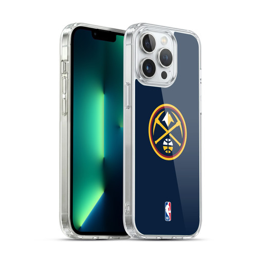 NBA Denver Nuggets Logo Midnight Blue Soft Gel Case for Apple iPhone 13 Pro Max & MagSafe
