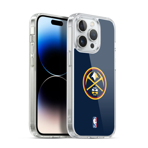NBA Denver Nuggets Logo Midnight Blue Soft Gel Case for Apple iPhone 13 Pro & MagSafe