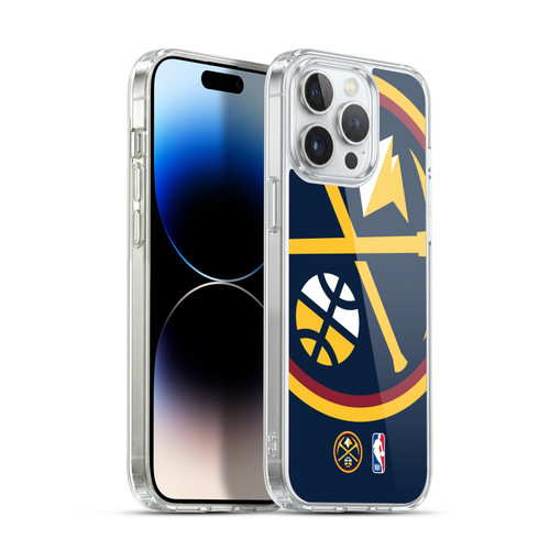 NBA Denver Nuggets Logo Oversized Soft Gel Case for Apple iPhone 14 Pro Max & MagSafe