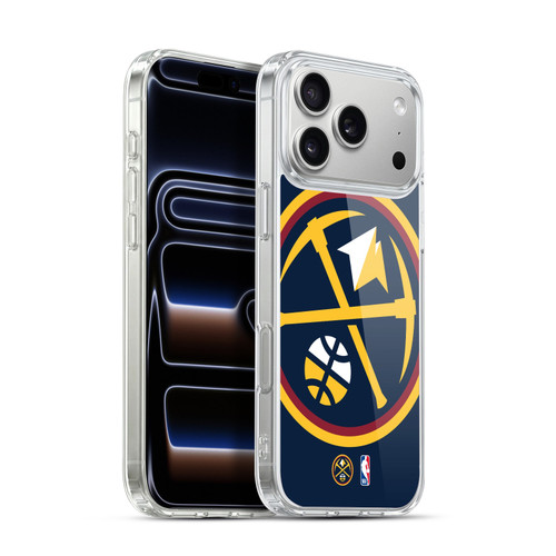 NBA Denver Nuggets Logo Oversized Soft Gel Case for Apple iPhone 17 Pro Max