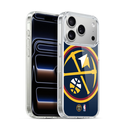 NBA Denver Nuggets Logo Oversized Soft Gel Case for Apple iPhone 17 Pro