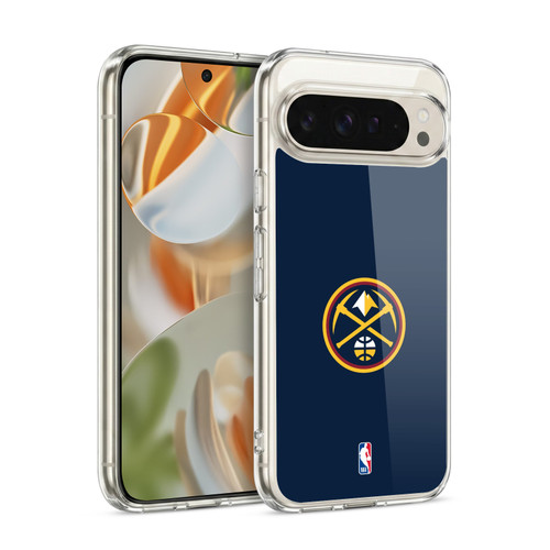 NBA Denver Nuggets Logo Midnight Blue Soft Gel Case for Google Pixel 9 / Pixel 9 Pro
