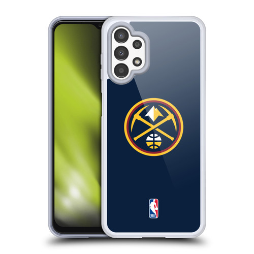 NBA Denver Nuggets Logo Midnight Blue Soft Gel Case for Samsung Galaxy A13 (2022)