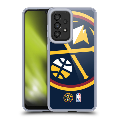 NBA Denver Nuggets Logo Oversized Soft Gel Case for Samsung Galaxy A33 5G (2022)