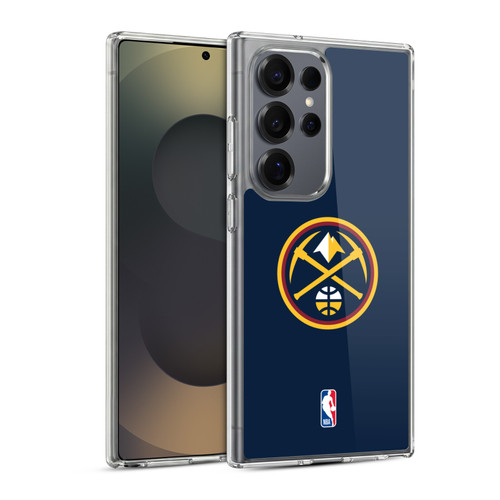 NBA Denver Nuggets Logo Midnight Blue Soft Gel Case for Samsung Galaxy S25 Ultra & MagSafe