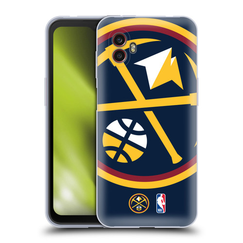 NBA Denver Nuggets Logo Oversized Soft Gel Case for Samsung Galaxy Xcover6 Pro/Pro2