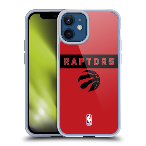 NBA Toronto Raptors Logo Red Design Soft Gel Case for Apple iPhone 12 Mini & MagSafe