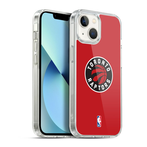 NBA Toronto Raptors Logo Red Soft Gel Case for Apple iPhone 13