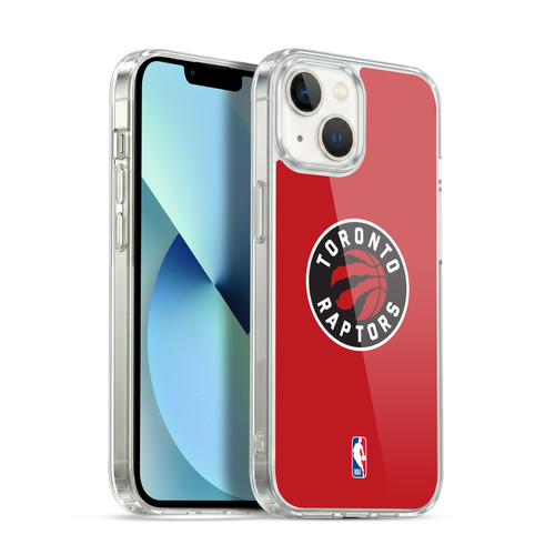 NBA Toronto Raptors Logo Red Soft Gel Case for Apple iPhone 13