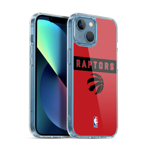 NBA Toronto Raptors Logo Red Design Soft Gel Case for Apple iPhone 13 Mini & MagSafe