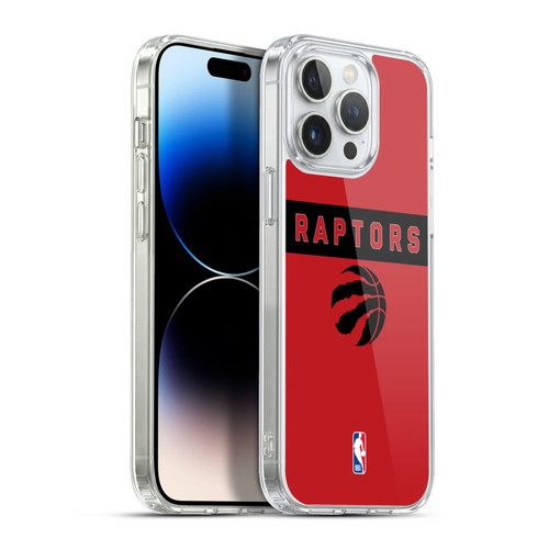 NBA Toronto Raptors Logo Red Design Soft Gel Case for Apple iPhone 13 Pro Max & MagSafe