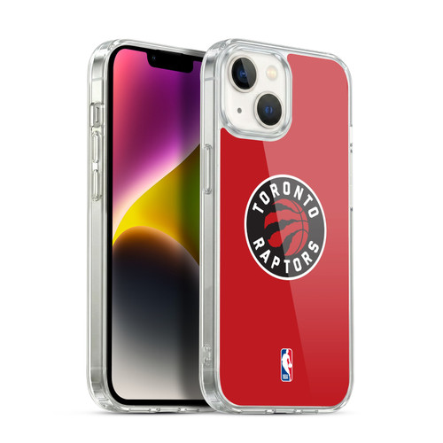 NBA Toronto Raptors Logo Red Soft Gel Case for Apple iPhone 14