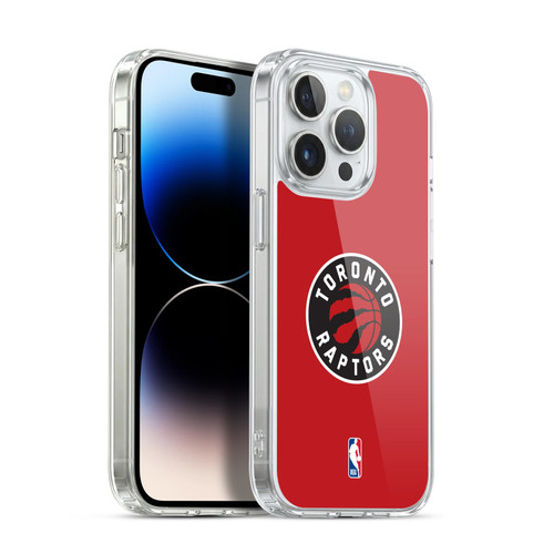 NBA Toronto Raptors Logo Red Soft Gel Case for Apple iPhone 14 Pro & MagSafe