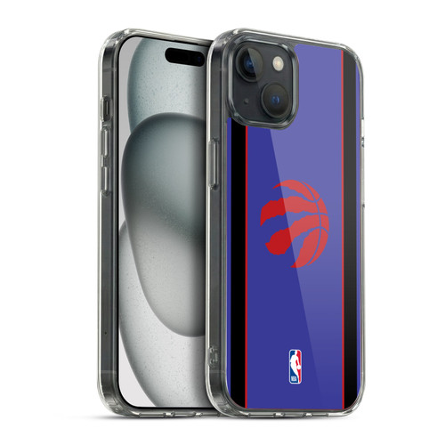 NBA Toronto Raptors Logo Retro Design Soft Gel Case for Apple iPhone 15 Plus & MagSafe