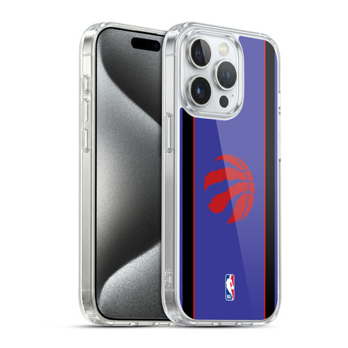 NBA Toronto Raptors Logo Retro Design Soft Gel Case for Apple iPhone 15 Pro & MagSafe