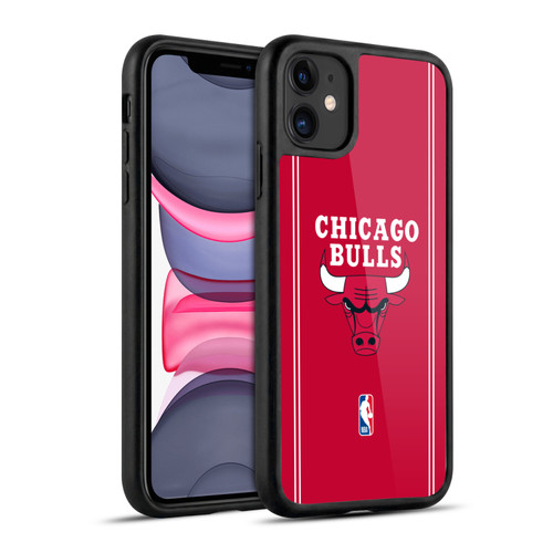 NBA Chicago Bulls Logo Red Design Gel Armour Case For Apple iPhone 11