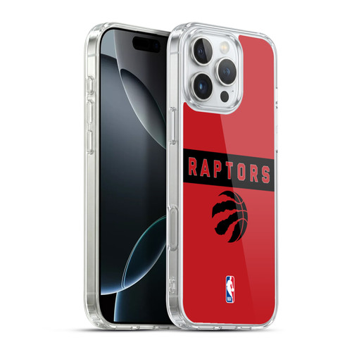 NBA Toronto Raptors Logo Red Design Soft Gel Case for Apple iPhone 16 Pro Max & MagSafe