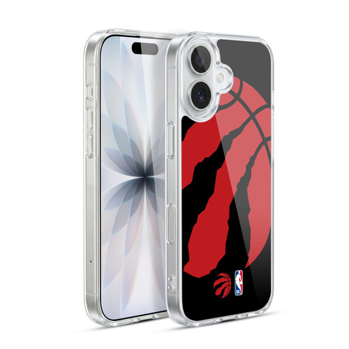 NBA Toronto Raptors Logo Oversized Soft Gel Case for Apple iPhone 17