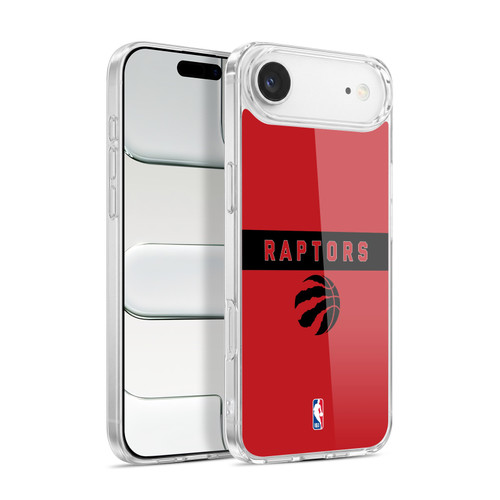 NBA Toronto Raptors Logo Red Design Soft Gel Case for Apple iPhone 17 Air