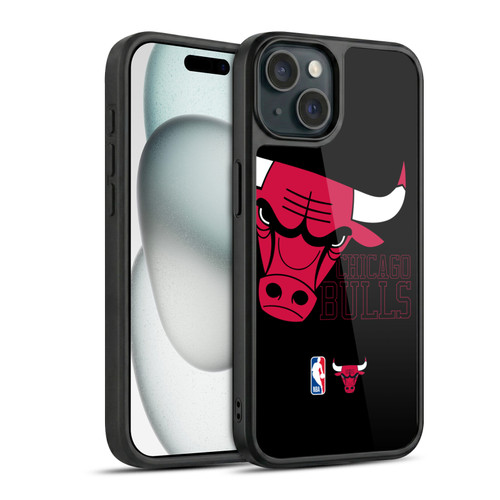 NBA Chicago Bulls Logo Oversized Gel Armour Case For Apple iPhone 15