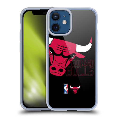 NBA Chicago Bulls Logo Oversized Soft Gel Case for Apple iPhone 12 Mini & MagSafe