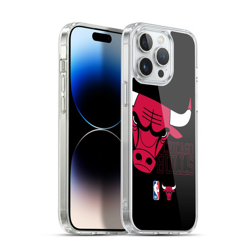 NBA Chicago Bulls Logo Oversized Soft Gel Case for Apple iPhone 14 Pro Max & MagSafe