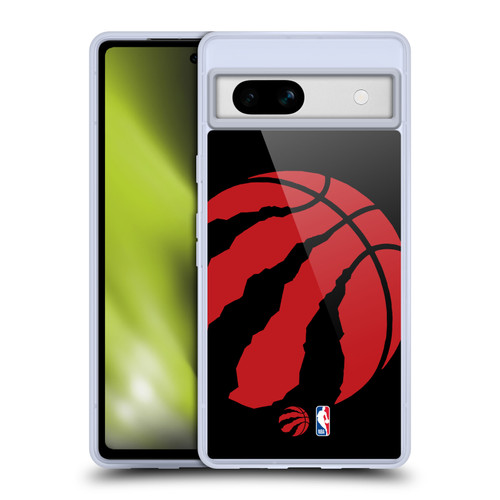 NBA Toronto Raptors Logo Oversized Soft Gel Case for Google Pixel 7a