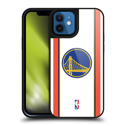 NBA Golden State Warriors Logo Retro Design Gel Armour Case For Apple iPhone 12 / iPhone 12 Pro