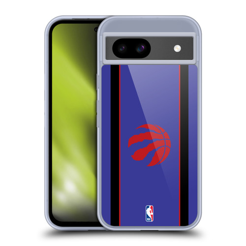 NBA Toronto Raptors Logo Retro Design Soft Gel Case for Google Pixel 8a