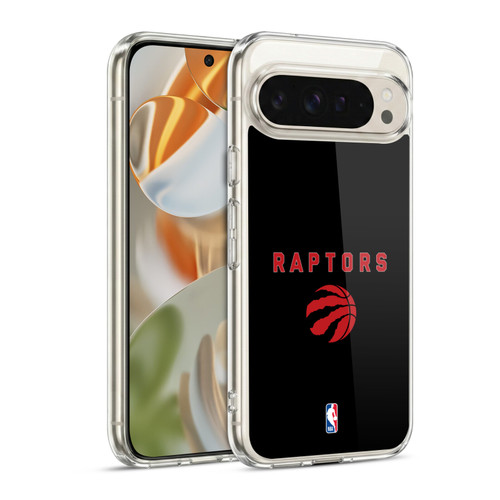 NBA Toronto Raptors Logo Black Design Soft Gel Case for Google Pixel 9 / Pixel 9 Pro