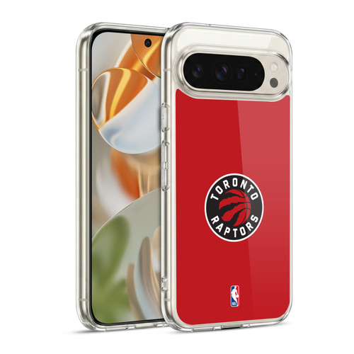 NBA Toronto Raptors Logo Red Soft Gel Case for Google Pixel 9 / Pixel 9 Pro