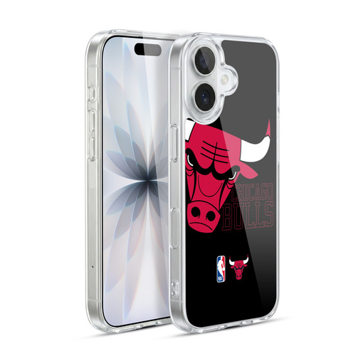 NBA Chicago Bulls Logo Oversized Soft Gel Case for Apple iPhone 17