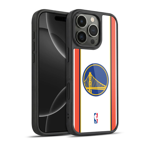 NBA Golden State Warriors Logo Retro Design Gel Armour Case For Apple iPhone 16 Pro