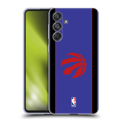 NBA Toronto Raptors Logo Retro Design Soft Gel Case for Samsung Galaxy M55 5G