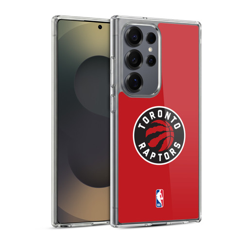 NBA Toronto Raptors Logo Red Soft Gel Case for Samsung Galaxy S25 Ultra & MagSafe