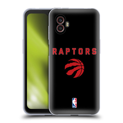 NBA Toronto Raptors Logo Black Design Soft Gel Case for Samsung Galaxy Xcover6 Pro/Pro2