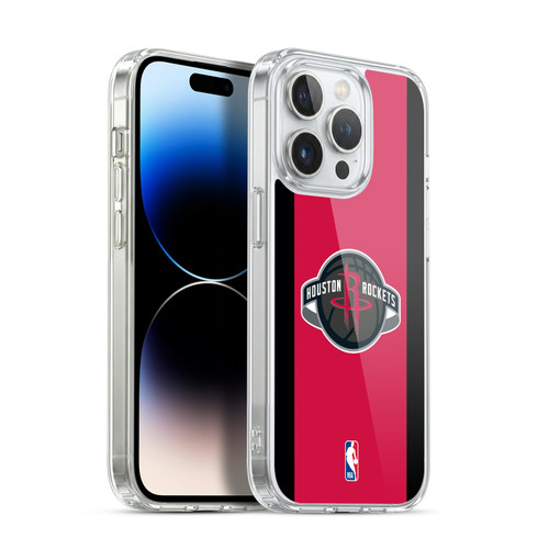 NBA Houston Rockets Logo Red Design Soft Gel Case for Apple iPhone 13 Pro & MagSafe