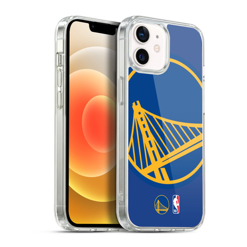 NBA Golden State Warriors Logo Oversized Soft Gel Case for Apple iPhone 12 / iPhone 12 Pro & MagSafe