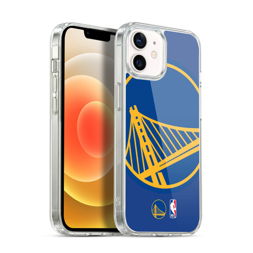 NBA Golden State Warriors Logo Oversized Soft Gel Case for Apple iPhone 12 / iPhone 12 Pro & MagSafe